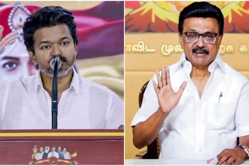 'Cash-For-Vote Should End': TVK's Vijay Takes On MK Stalin After DMK's Dole For Women