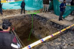 CCTV Shows Labourer Barricading Janakpuri Pit After Biker's Fatal Fall, Delhi Police Tell Court