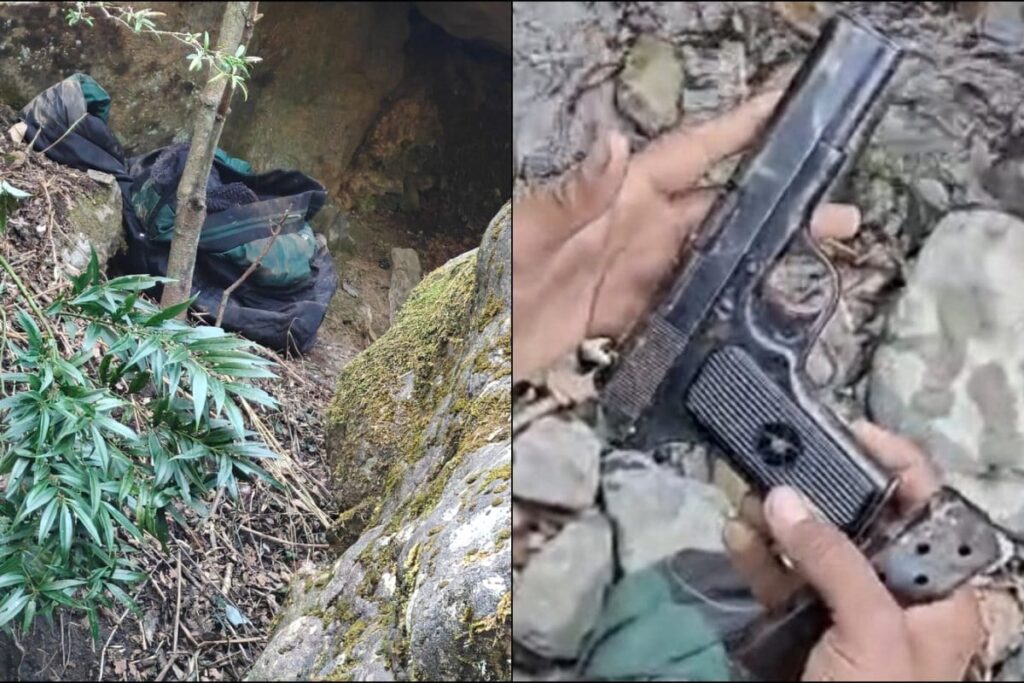 Indian Army Busts Terror Hideout In J&K's Poonch; Pistol, Other Supplies Recovered