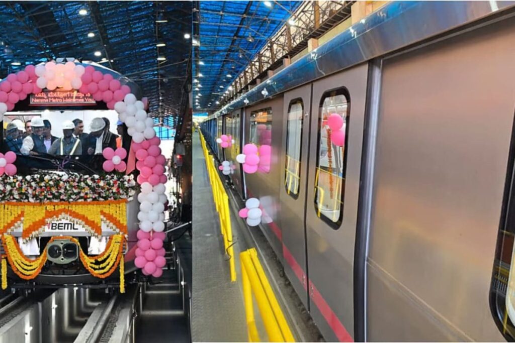 Bengaluru Metro Pink Line Gets More Coaches: Travel Time Could Reduce Soon