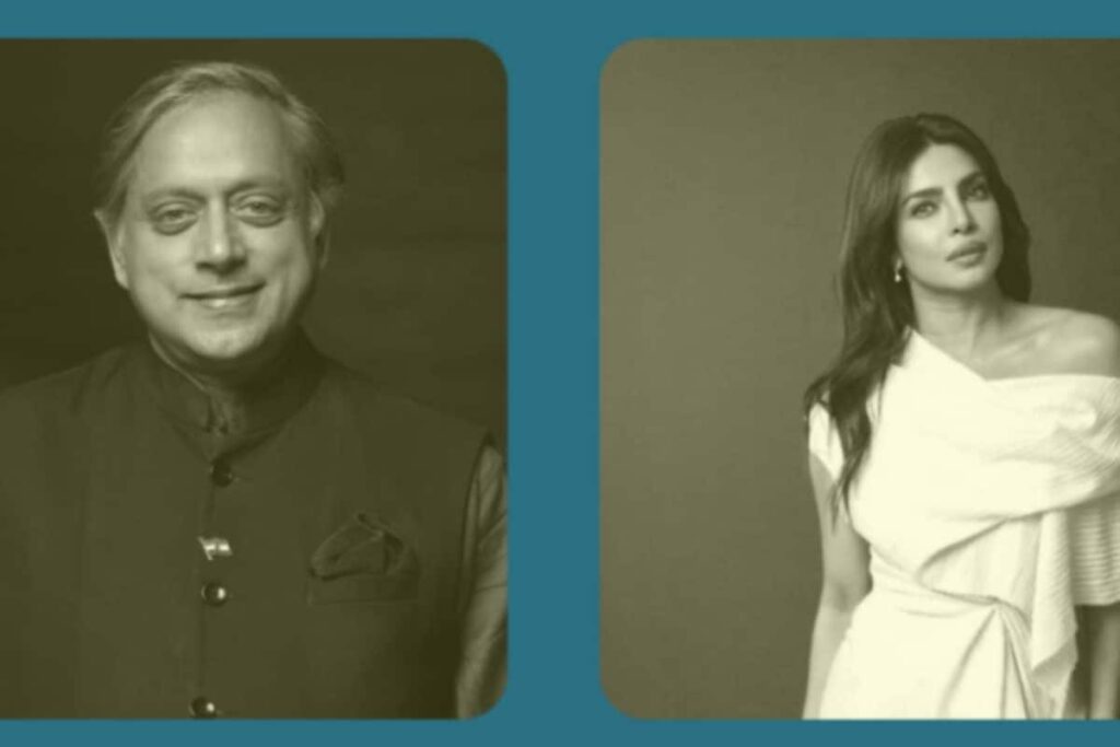 ‘Not Together': Shashi Tharoor's Witty Take On Not Sharing Stage With Priyanka Chopra At Event