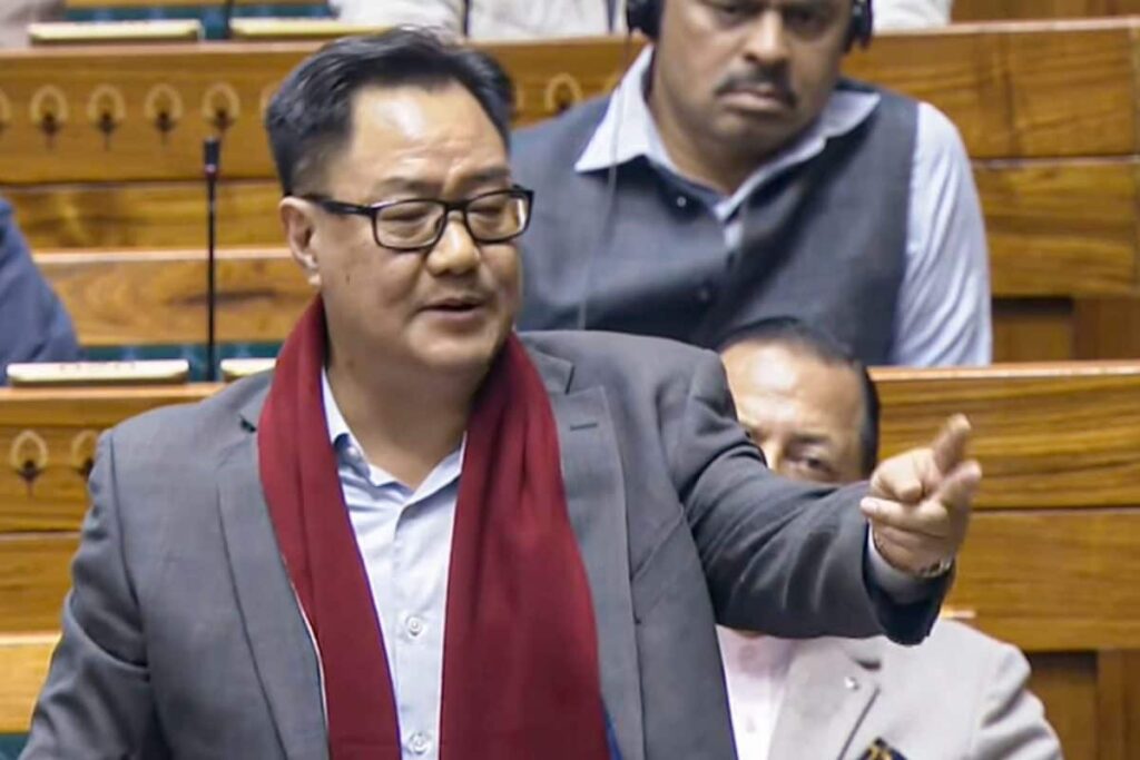 ‘Don't Behave Like A Child’: Kiren Rijiju Slams Rahul Gandhi Over Gen Naravane’s Memoir Row