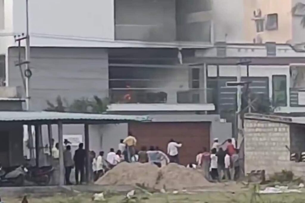 Tensions Flare In Andhra After Attacks On Ex Ministers’ Residence, After His Comments On CM Naidu