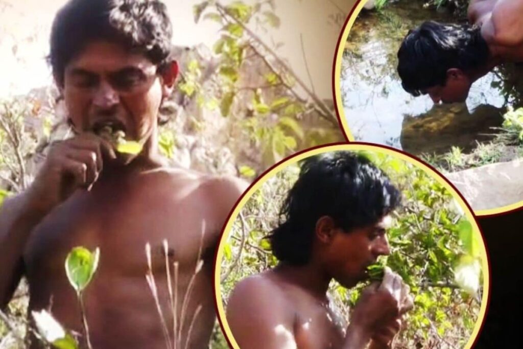 Man Survives On Leaves For 10 Years In Karnataka Forest, Sports Six-Pack Body