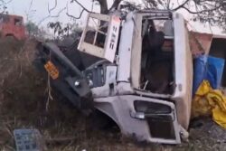 Five Police Personnel Killed As Speeding Trailer Rams Bolero In Odisha