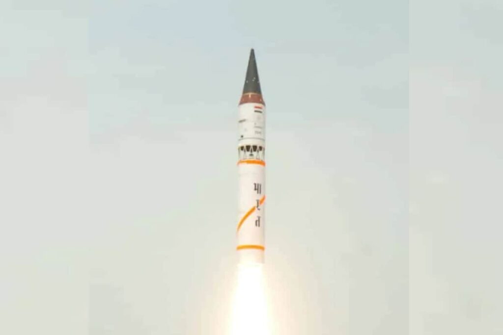 India Successfully Test-Fires Nuclear-Capable Agni-3 Ballistic Missile