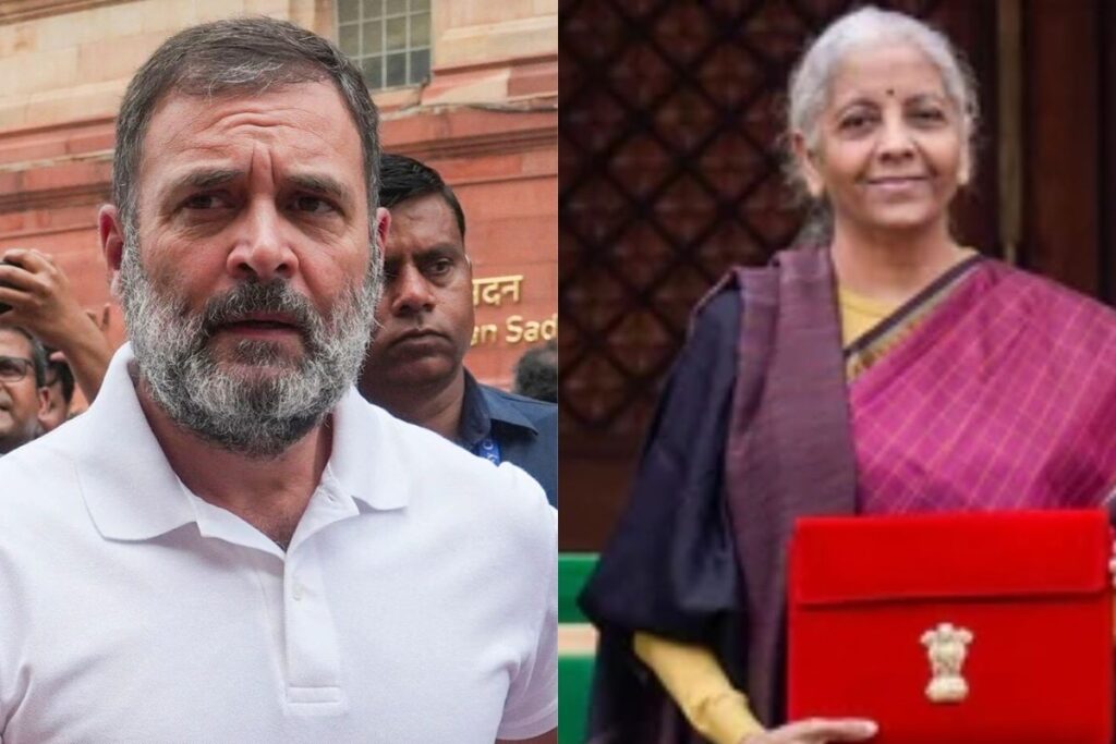 ‘Ready To Debate With Facts’: FM Sitharaman Hits Back At Rahul Gandhi Over Budget Criticism