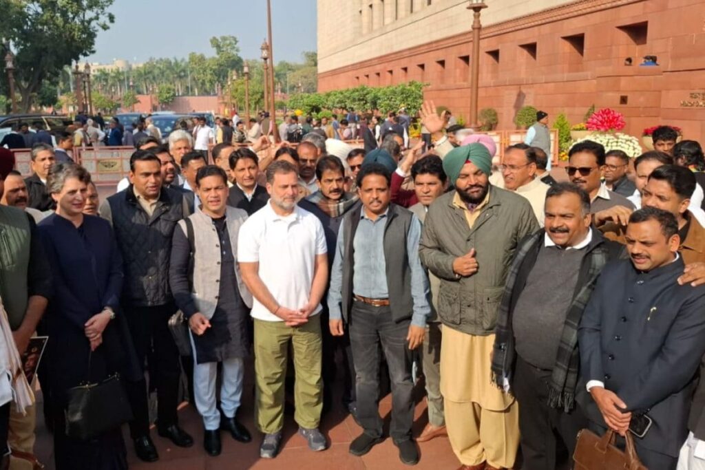 8 Opposition MPs Suspended For Throwing Papers At Chair In Lok Sabha, BJP Says 'Utter Disrespect'