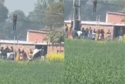 Pratapgarh Teen Sneaks To Meet Crush, Beaten & Phone Seized — In Rage, Hangs From 11k Volt HT Line! And Then...
