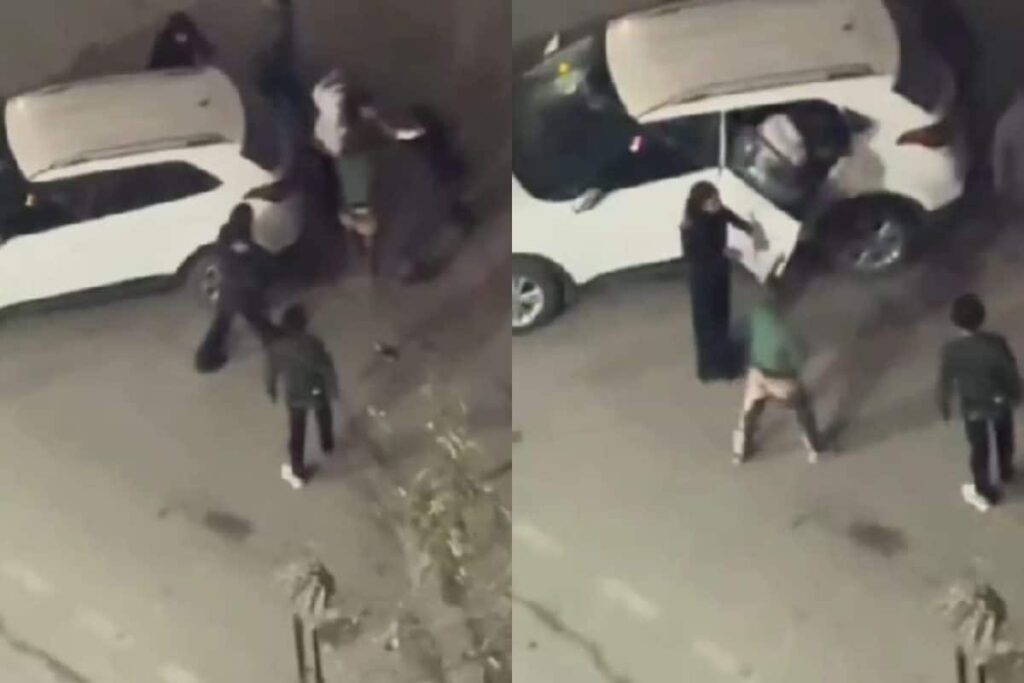 Women Assaulted By Two Men For Honking In Greater Noida | Video