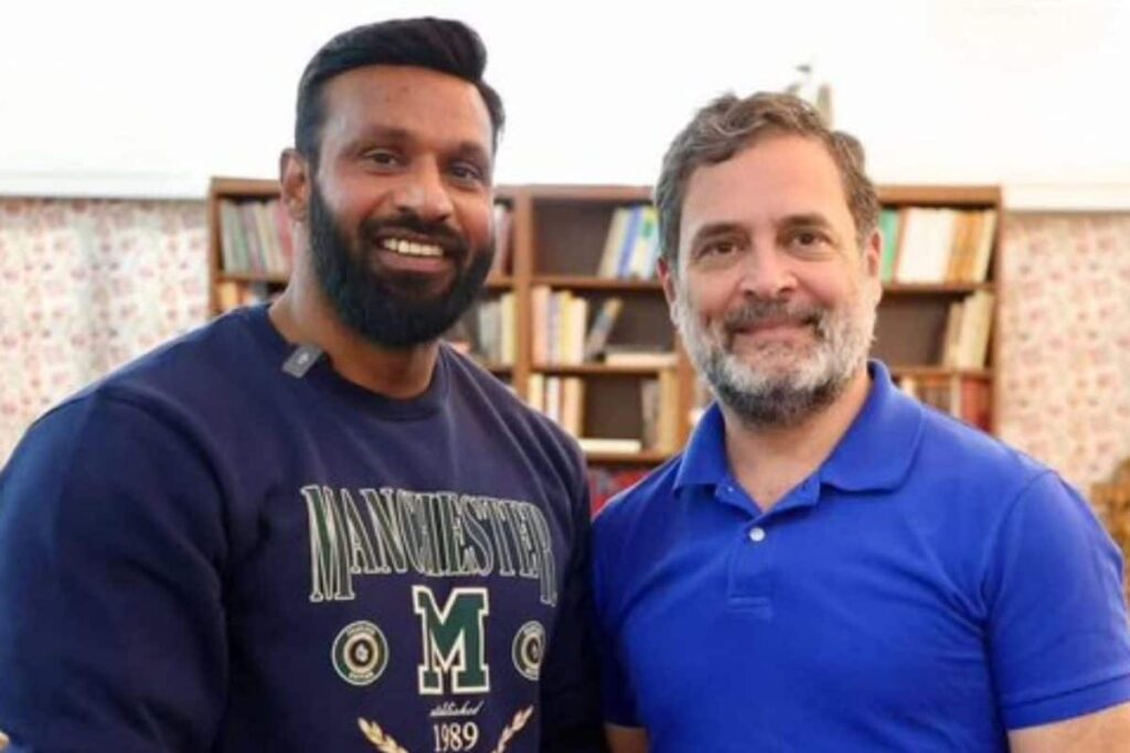 'Mohammad' Deepak Meets Rahul Gandhi, Says 'LoP Promised To Join His Gym'