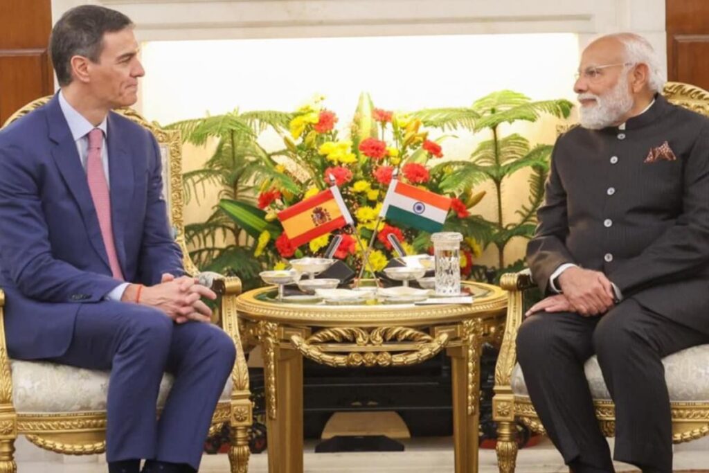 PM Modi Holds Bilateral Talks With Spanish President Sanchez On Sidelines Of AI Summit 2026