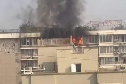 Mumbai Woman Dead After Fire Breaks Out On 13th Floor Of Vile Parle Building