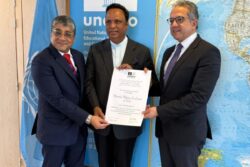 Minister Ashish Shelar Receives UNESCO World Heritage Certificate For 12 Marata Forts