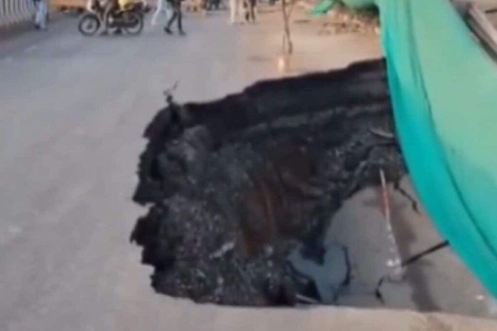Portion Of Bridge Collapses On NH 45 In Madhya Pradesh's Jabalpur | Video