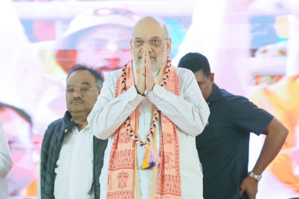 Amit Shah Visits ISKCON HQ In West Bengal, Lauds Role In Spreading Sanatana Dharma Globally
