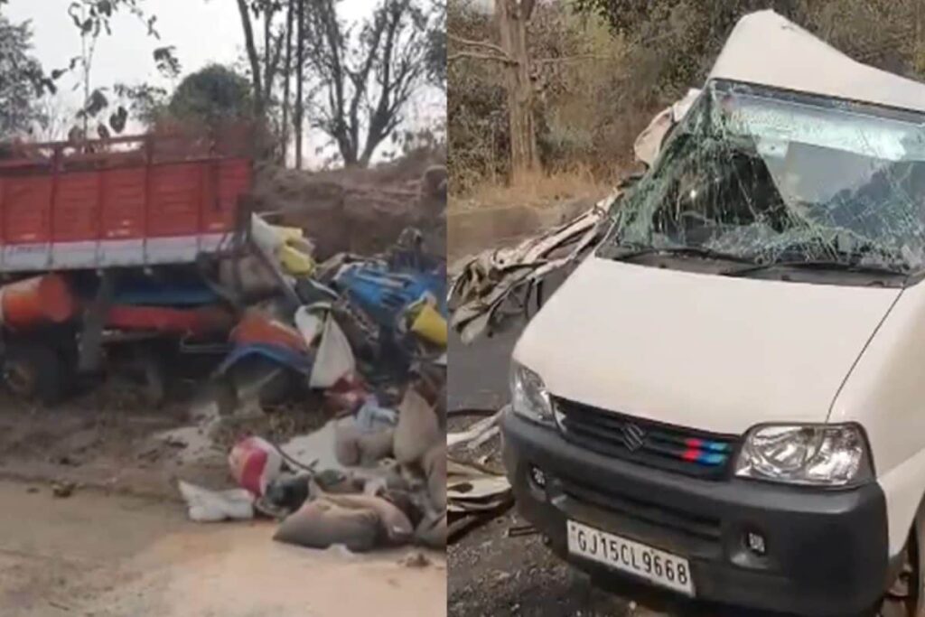 Seven Killed After Collision Between Truck And Car In Gujarat's Valasad