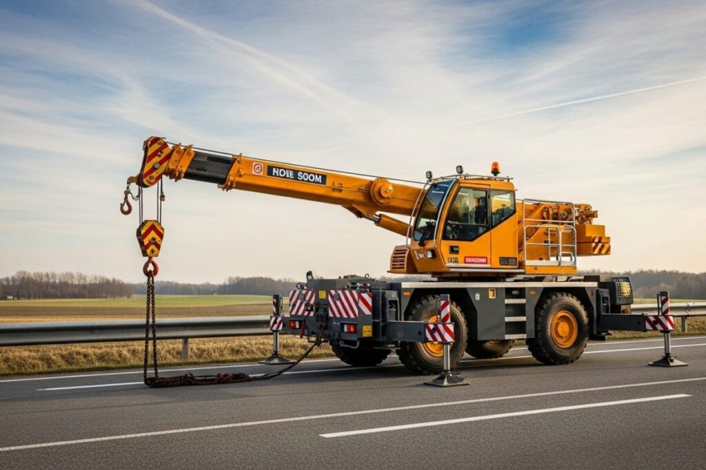 On Cam: Pedestrian Suffers Serious Injuries After Crane Runs Over Him In Karnataka’s Udupi