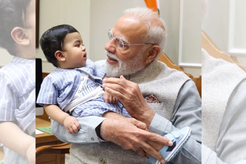 PM Modi Shares Photo With ‘Young Friend’ He Met At His Residence, Sparks Curiosity Online