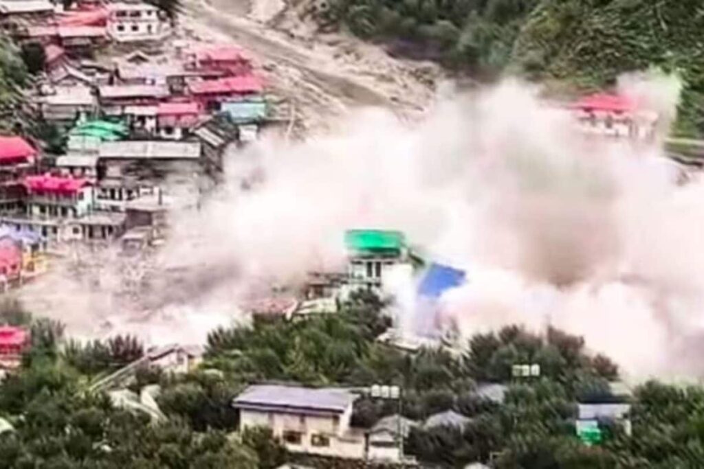 2025 Uttarkashi Flash Flood Triggered By Ice Patch Collapse, Not Cloudburst: ISRO Study