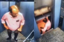 Gujarat Man Narrowly Escapes Injury After Lift Moves While He Steps Out | Video