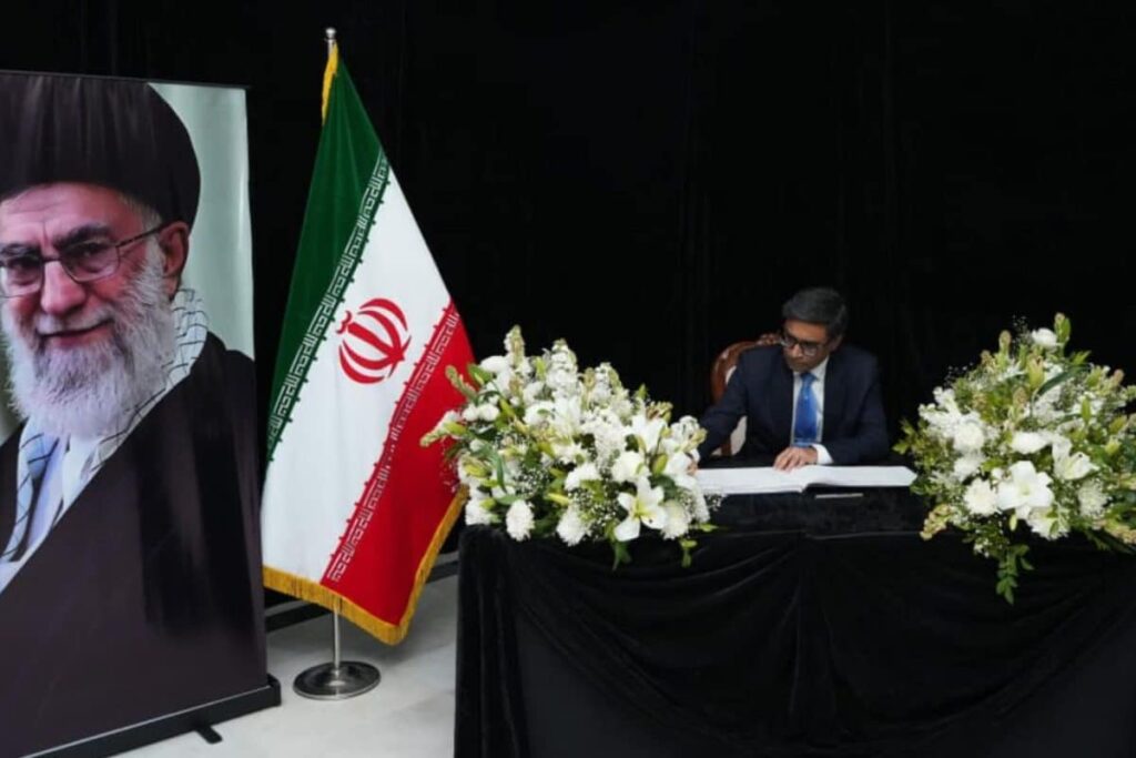 India Offers Condolences On Khamenei's Death, FS Vikram Misri Visits Iranian Embassy