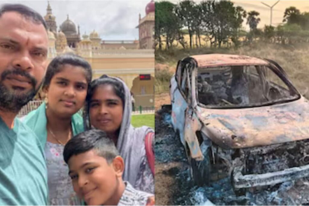 Debt-Ridden Chennai Family Found Burnt To Death In Locked Car; Children's Position Shocks Locals