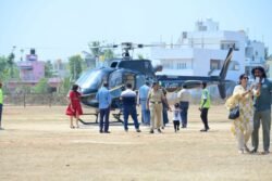 Rs 4,000 For 7-Minutes: Helicopter Joyrides Sweep Karnataka’s Village Fairs
