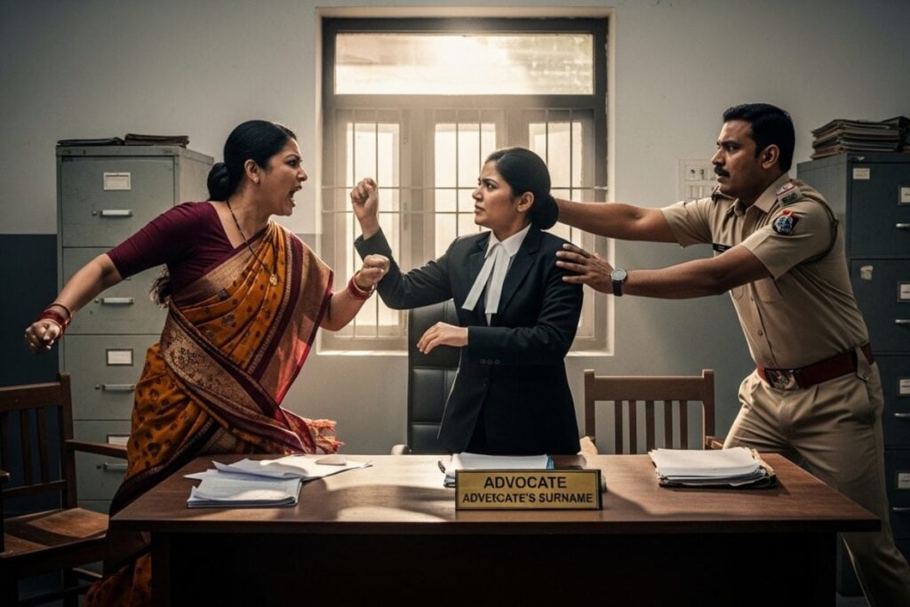 Woman Attacks Advocate, Police Officer During Counselling Session At Kolhapur Court