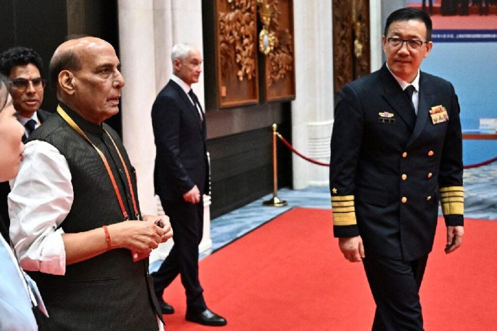 Rajnath Singh Holds Talks With Chinese Counterpart On LAC, Regional Security Concerns