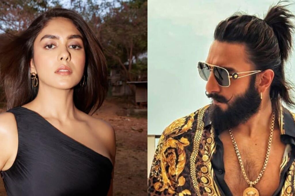 Mrunal Thakur Calls Ranveer Singh Her 'Lucky Charm', Credits Actor For Her Existence In Industry