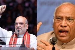 'Voters Will Give Befitting Reply': Amit Shah Tears Into Congress Chief's 'Poisonous Snake' Remark