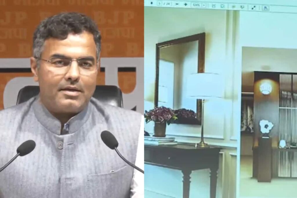 'Rahman Dakait Of Delhi': BJP Reveals Kejriwal’s 'Sheesh Mahal 2', AAP Reacts