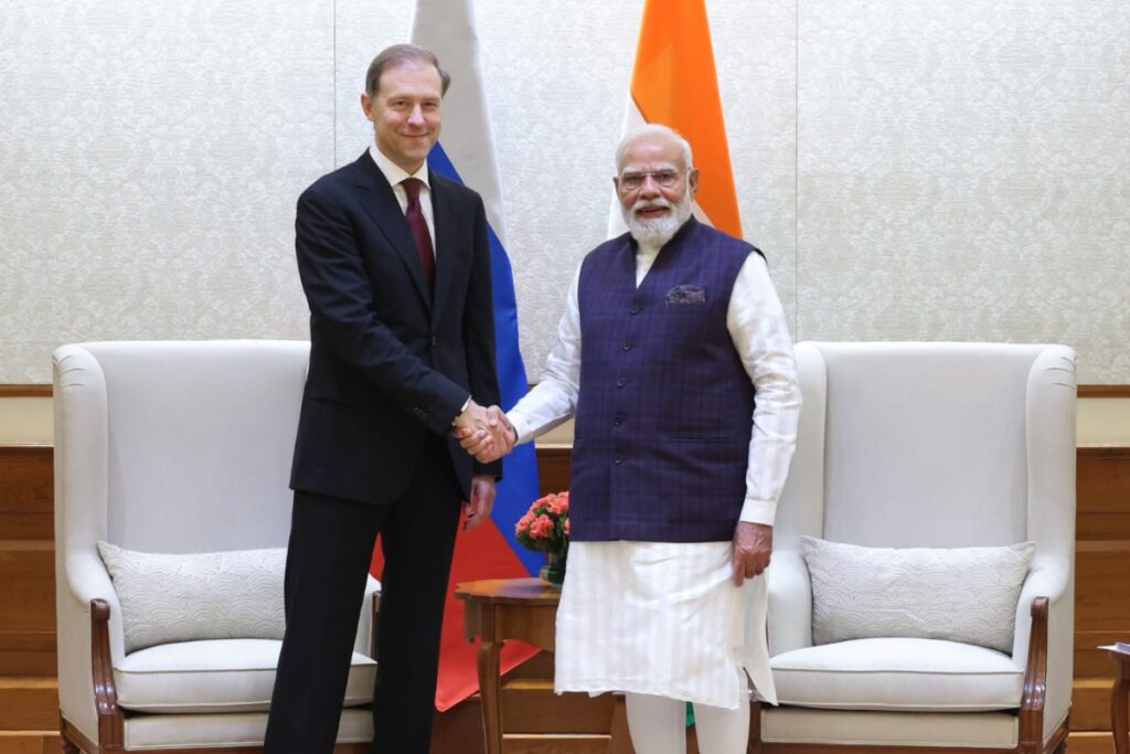 Russia Deputy PM Meets PM Modi, Discussions Held On Trade, People-To-People Ties
