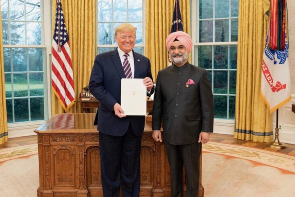 Trump Congratulates Ex-Envoy Taranjit Sandhu On Becoming Delhi LG, Praises Role In Boosting India-US Ties