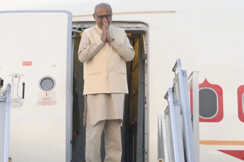 Vice President CP Radhakrishnan Departs For Maiden Two-Day Sri Lanka Visit For Key Bilateral Talks