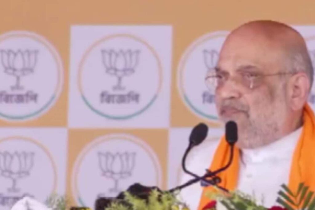 Amit Shah Accuses Mamata Of Playing Victim By Putting 'Fake Bandages' At Bankura Rally