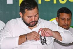 'Keep Your Turban Safe From Vijay Sinha': Tejashwi Yadav Takes Jibe At Bihar CM Samrat Choudhary