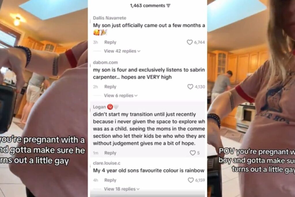 Viral Video Of Mom Playing ‘Gay Music’ To Baby Bump Has Started A War On Social Media