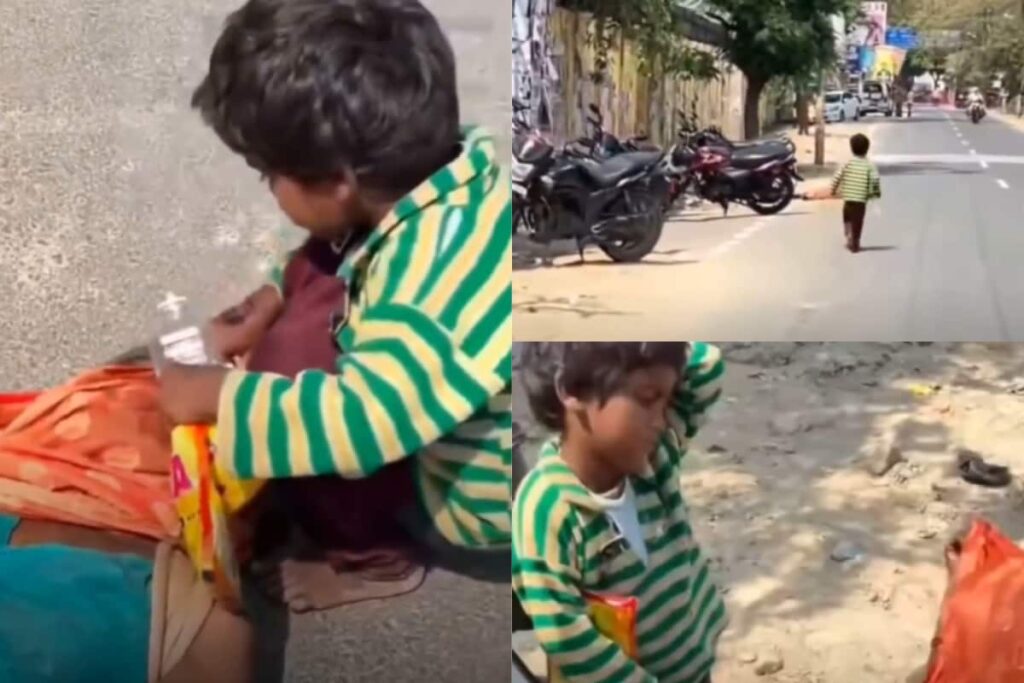 Kanpur Woman Collapses In Heat, Son Runs Barefoot For Water – But 'Bystanders Just Film, Don’t Help'