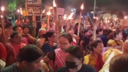 Fresh Protests Rock Manipur Over April 7 Bomb Attack That Killed 2 Children; Shutdown Continues