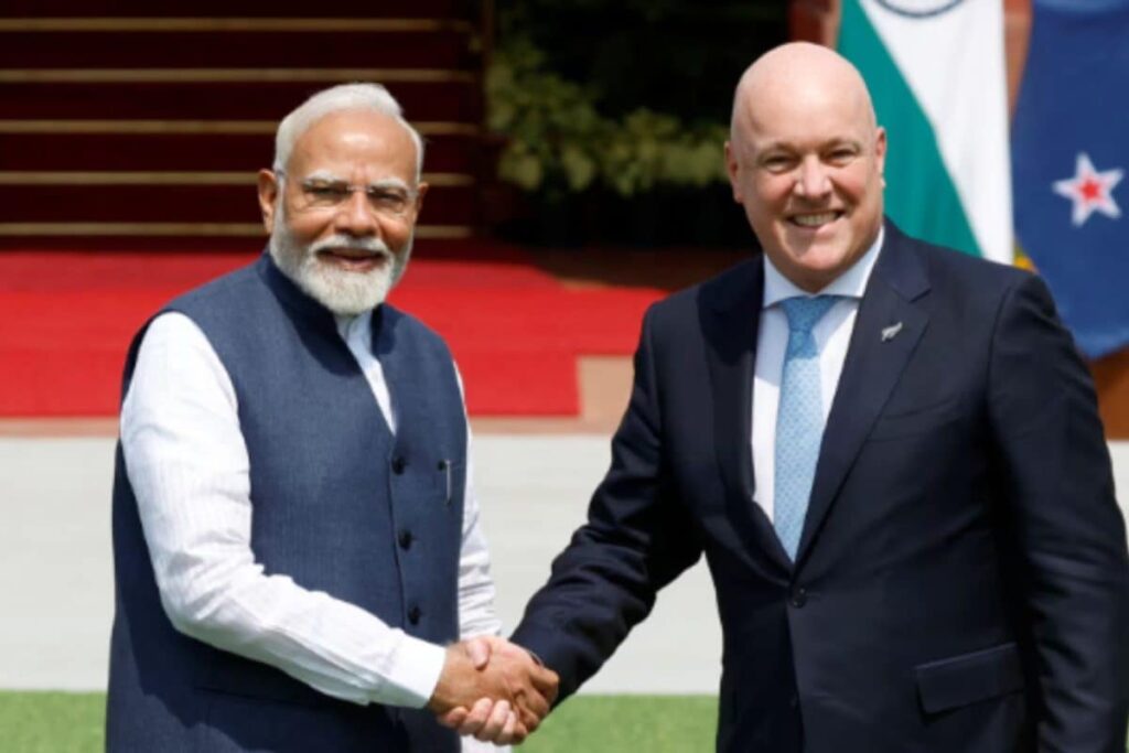 PM Modi Lauds India-New Zealand FTA, Luxon Calls It 'Historic Milestone'