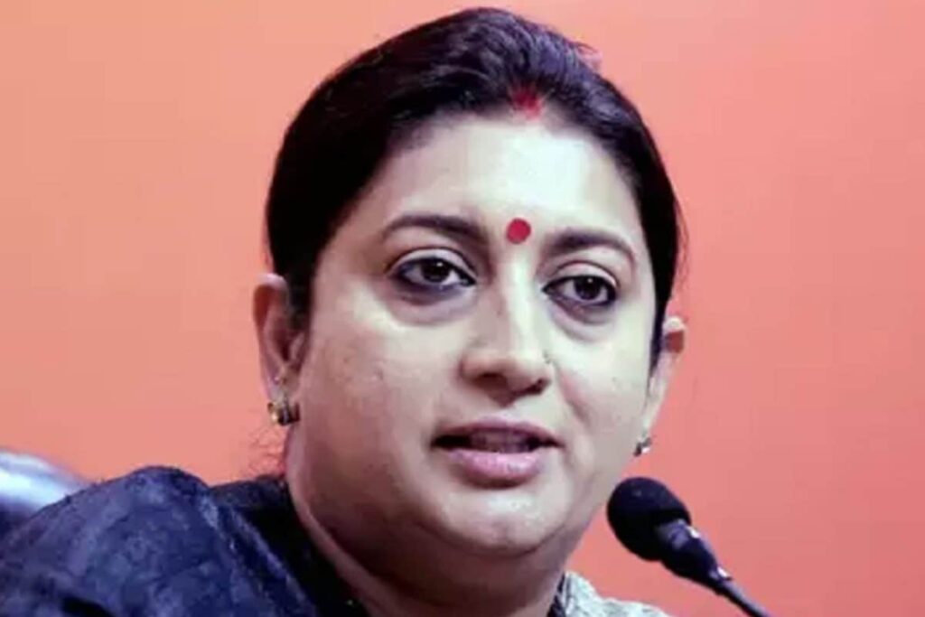 'Women Denied Historic Opportunity': Smriti Irani Hits Out At INDI Bloc Over Nari Shakti Bill