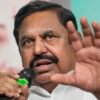 EPS Takes Big Action Against Rebel AIADMK MLAs: C Ve Shanmugam, SP Velumani Removed From Party Posts