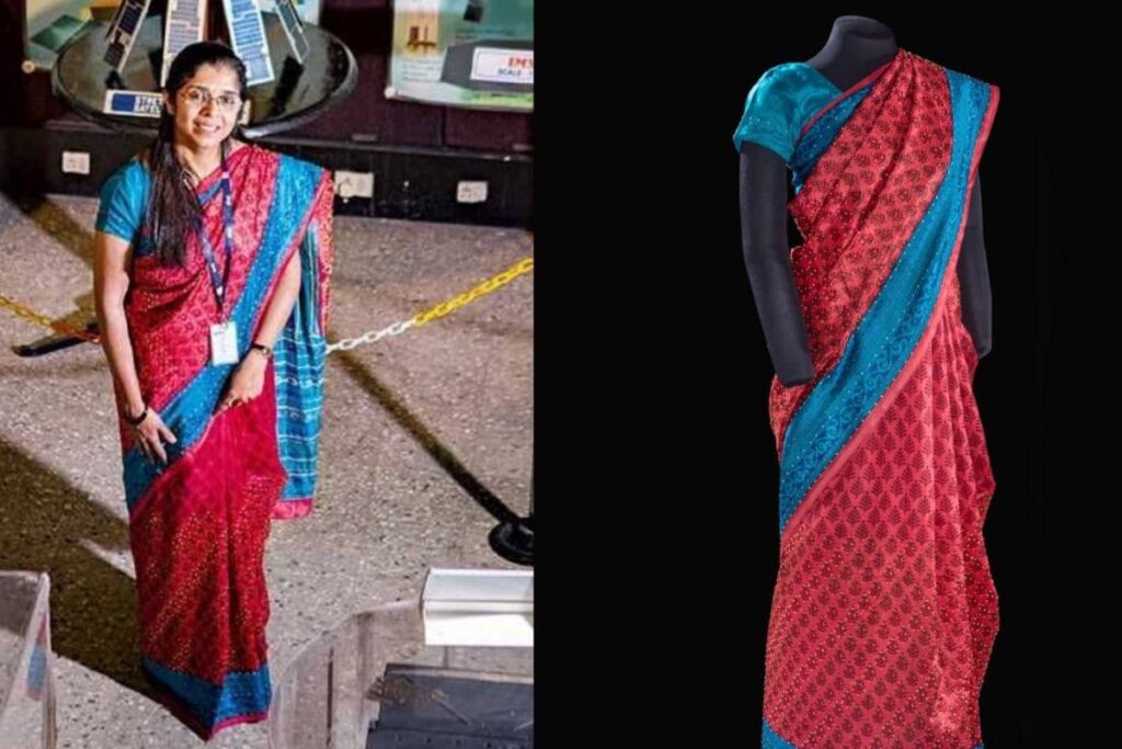 ISRO Scientist’s Mangalyaan Saree Is Now On Display At The Smithsonian Museum, Here's Why