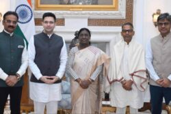 'AAP Behaves Like Jilted Ex': Raghav Chadha Meets President Murmu, Flags Vendetta Politics