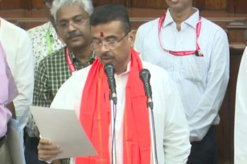 Suvendu Adhikari Vacates Nandigram Seat After Taking Oath As Bhabanipur MLA