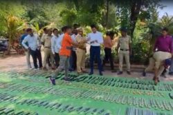 Massive Cache Of Over 4,700 Sharp Weapons Recovered During Police Raid In Nanded | Photos