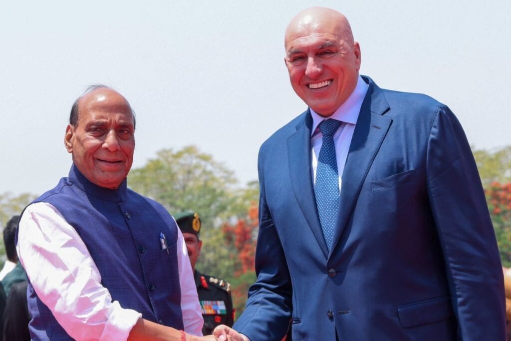 ‘Don’t Share Defence Tech With Pakistan’: Rajnath Singh Urges Italy Over Terror Misuse Concerns