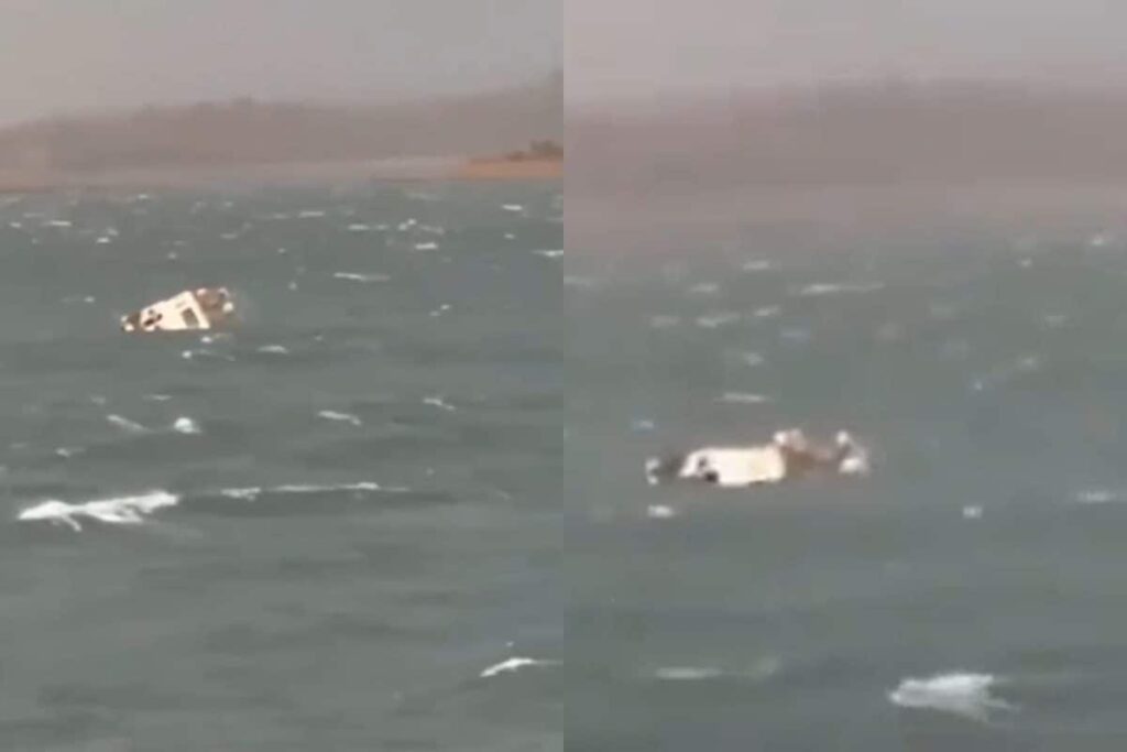 Video: Footage Captures How Cruise Boat Overturned At Jabalpur’s Bargi Dam Killing At Least 9